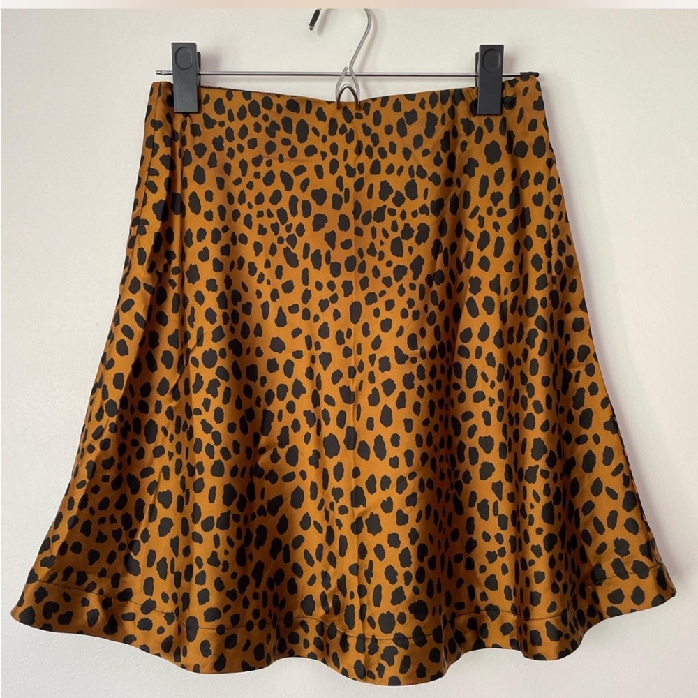The Reversible Satin Mini Skirt by Vetta - Picture 3 of 4